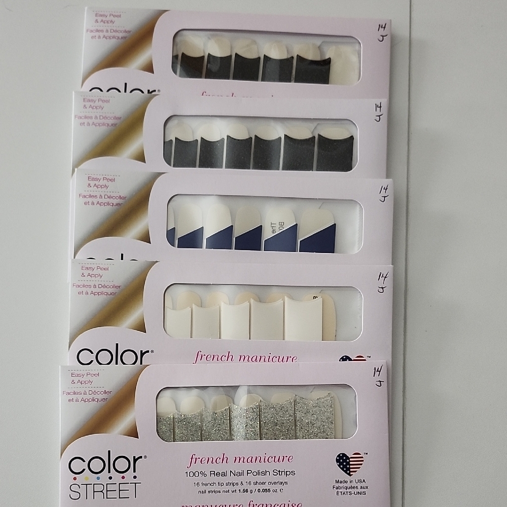Color Street French Manicure Sets
